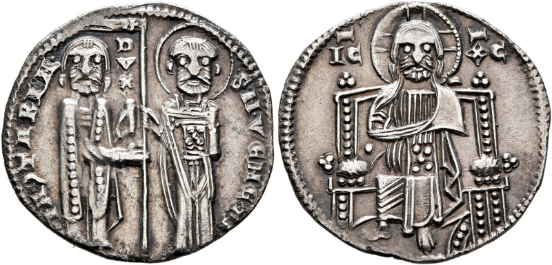 ITALY. Venezia (Venice). Jacopo Contarini, 1275-1280. Grosso (Silver, 20 mm, 2.1...