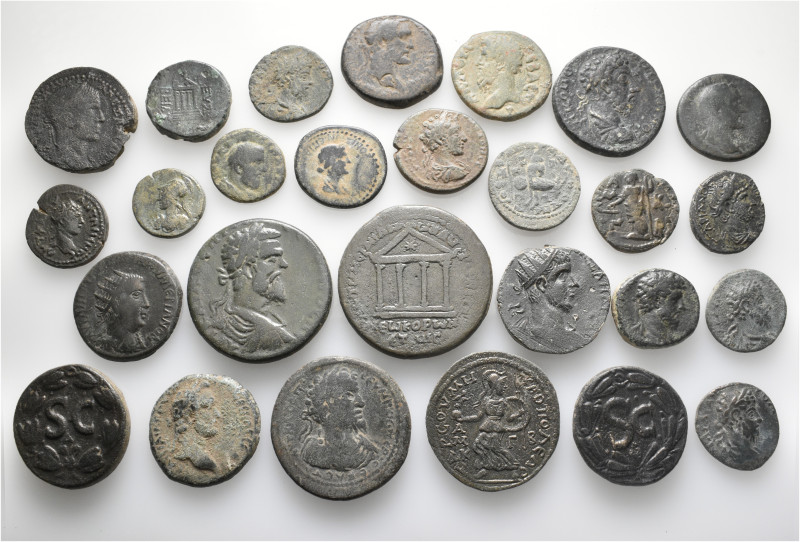 A lot containing 27 bronze coins. All: Roman Provincial. Fine to very fine. LOT ...