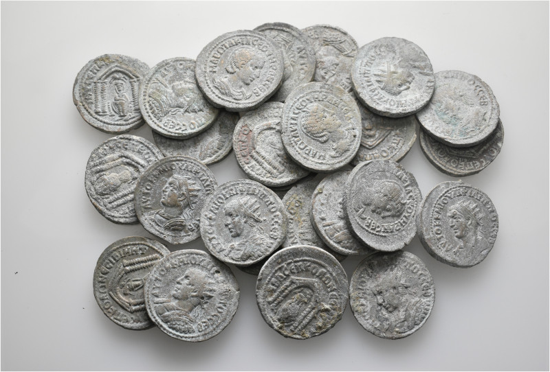 A lot containing 25 bronze coins. All: Roman Provincial. Fine to very fine. LOT ...