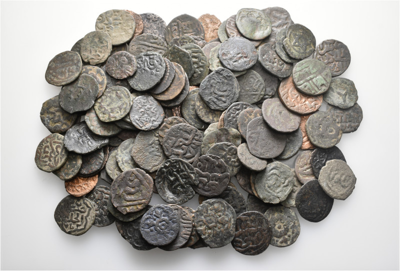 A lot containing 131 bronze coins. All: Golden Horde. Fine to very fine. LOT SOL...