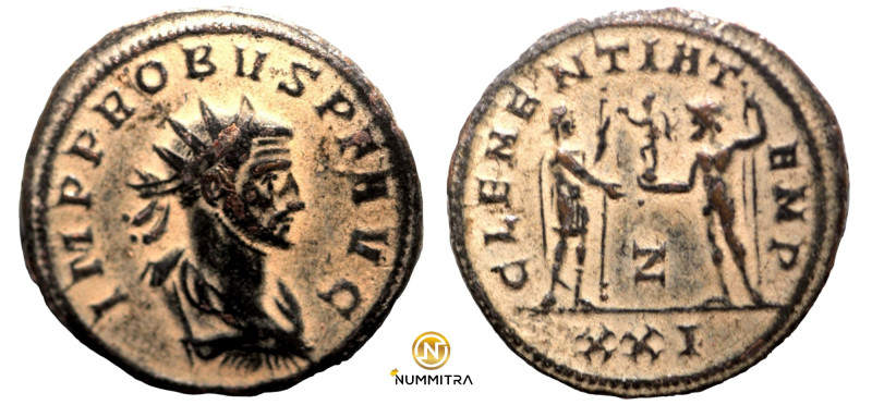 Probus. (276-282 AD). Æ Antoninian. (22mm, 3,83g) Antioch. Obv: IMP C M AVR PROB...