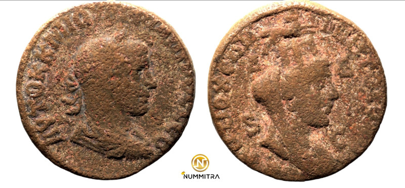 Philippus I. Arabs. (244-249 AD). Æ Bronze. (27mm, 16,32g) Seleucis and Pieria. ...