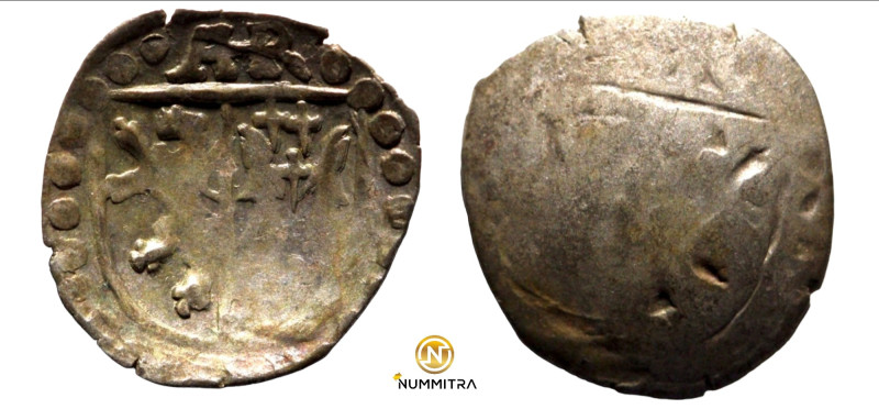 Salm-Kyrburg. Kirn Otto. (1548-1607). Schüsselpfennig.