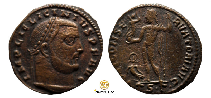 Licinius I. (321-323 AD). Follis. (22mm, 3,50g) Siscia. Obv: IMP C VAL LICIN LIC...