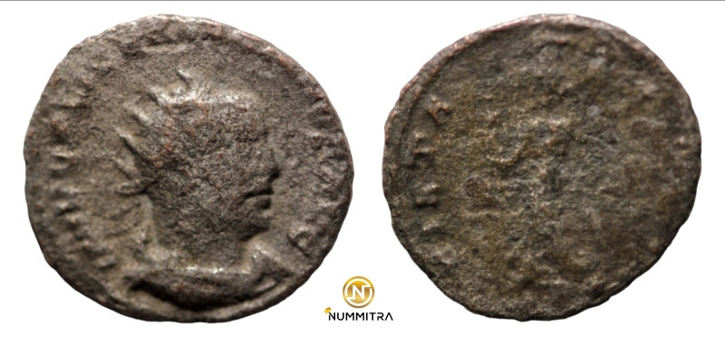 Gallienus. (253-268 AD). AR Antoninian. (20mm, 2,40g) Antioch. Obv: GALLIENVS P ...