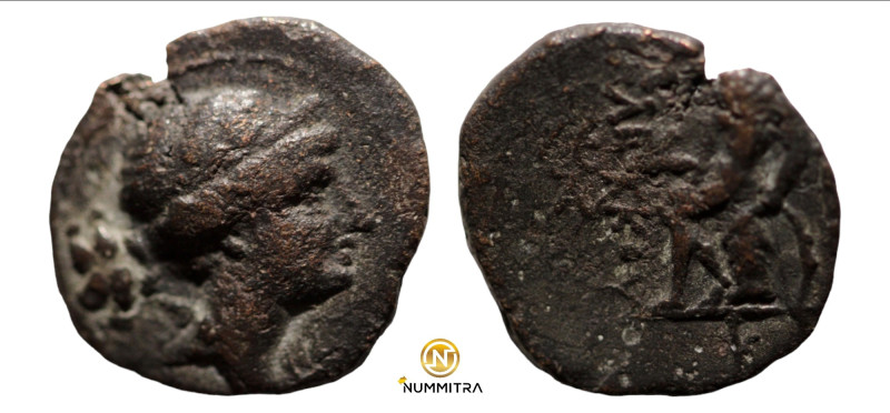 Seleukos III. Keraunos. (226-223 BC). Bronze Æ. (17mm, 2,73g) Antioch.