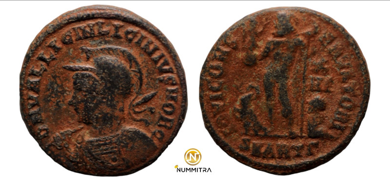 Licinius II. (317-324 AD). Follis. (19mm, 3,73g) Antioch. Obv: D N VAL LICIN LIC...