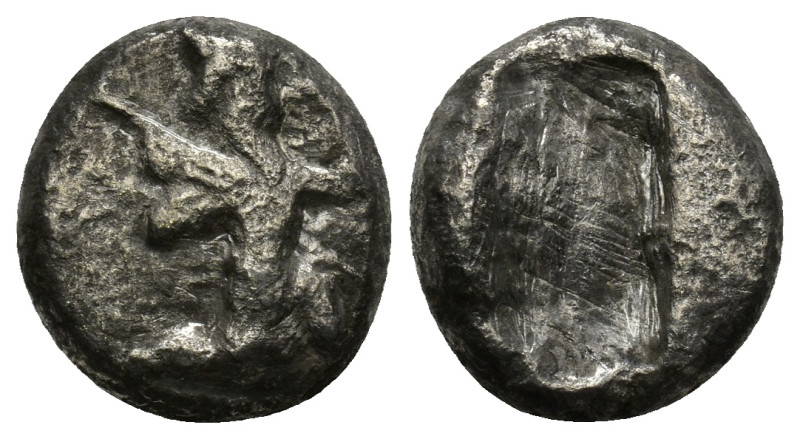 PERSIA, Achaemenid Empire. temp. Darios I to Xerxes II. Circa 485-420 BC. AR Sig...