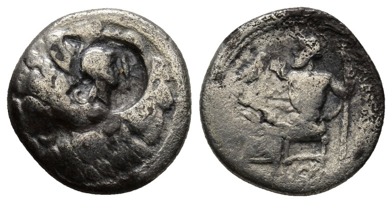 KINGS OF MACEDON. Alexander III 'the Great' (336-323 BC). Drachm. (16mm, 3.97 g)...