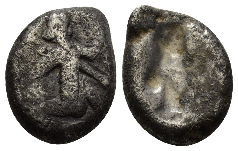 PERSIA, Achaemenid Empire. temp. Darios I to Xerxes II. Circa 485-420 BC. AR Sig...