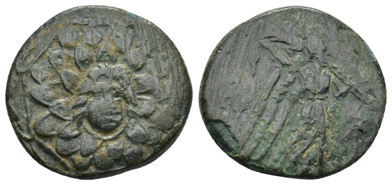 Pontos. Amisos. Time of Mithradates VI Eupator circa 120-63 BC. (6.55 Gr. 21mm.)...