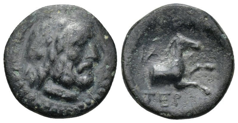 PISIDIA, Termessos (Circa 40/39 BC) AE (5.8 Gr. 20mm.) 
Laureate head of Zeus to...