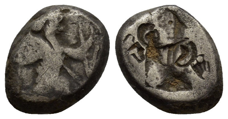 Persia, Achaemenid Kings AR Siglos. Time of Artaxerxes II - Artaxerxes III AR Si...