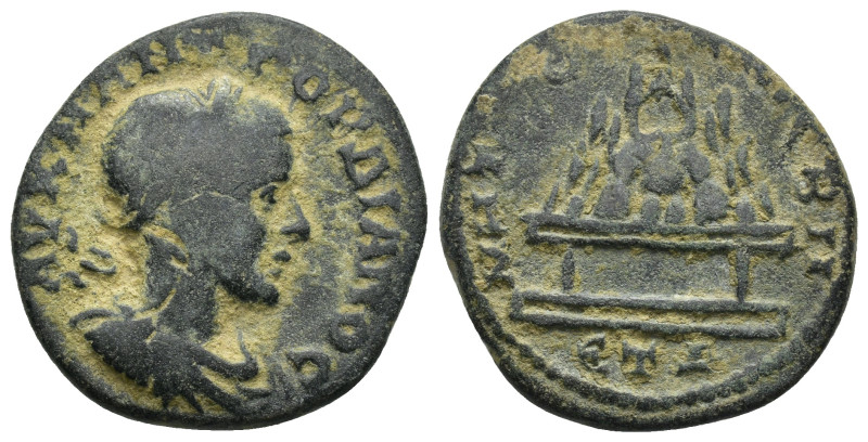 Cappadocia, Caesarea. Gordianus III (238-244 AD). AE (26mm, 10.92 g)Laureate, dr...