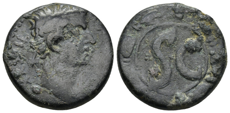 SYRIA, Seleukis and Pieria. Antioch. Tiberius. 14-37 AD.AE. (14.55 Gr. 26mm.)
 L...