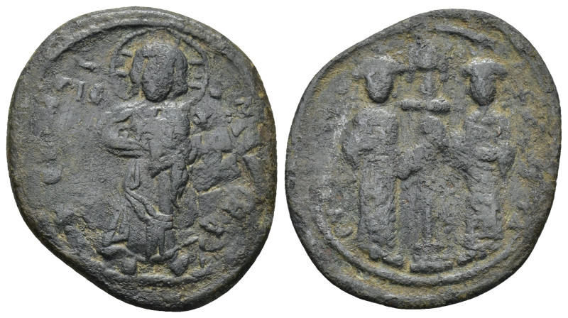 Constantine X Ducas with Eudocia. Nummus. 1059-1067 AD. Constantinople. (6.84 Gr...