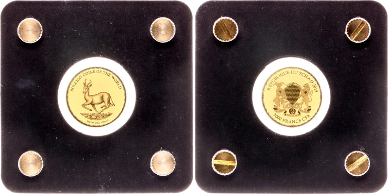 KM# 68, N# 199060; Gold (.999) 0.06 g., 16 mm.; Bullion Coins of the World Serie...