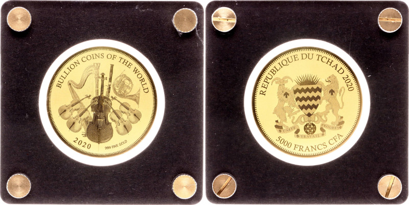 Gold (.999) 0.16 g., 40 mm.; Bullion Coins of the World Series - Philharmonic; M...