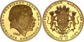 Gabon 10 Francs 1960