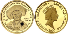 British Virgin Islands 100 Dollars 2000