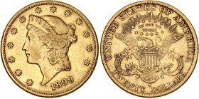 United States 20 Dollars 1899 S