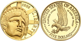 United States 5 Dollars 1986 W