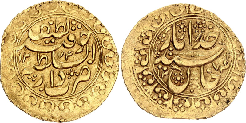 C# 100, N# 352332; Gold 4.50 g.; Muhammad Khudayar Khan; AUNC