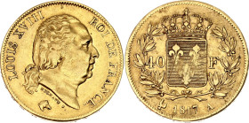 France 40 Francs 1817 A
