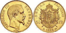 France 50 Francs 1858 A