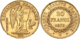 France 20 Francs 1875 A