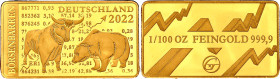 Germany - FRG Gold Bar 2022