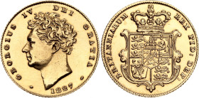 Great Britain 1/2 Sovereign 1827