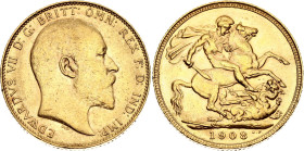 Great Britain 1 Sovereign 1908