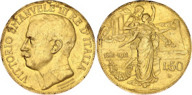 Italy 50 Lire 1911 R