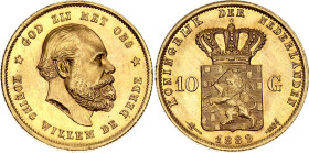 Netherlands 10 Gulden 1889