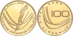 Slovenia 100 Euro 2010