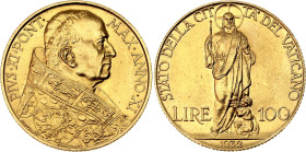 Vatican 100 Lire 1932 (XI)