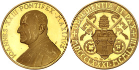 Vatican Gold Medal "Joannes XXIII Pontifex Maximus" 1963