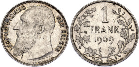 Belgium 1 Franc 1909