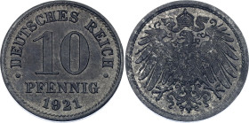 Germany - Empire 10 Pfennig 1921