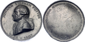 Germany - Empire Zinc Medal "George Augustus Academy in Göttingen" 19th Century