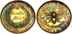 Germany - Empire Baden Karlsruhe Silver Medal "Karoline Stein" (ND)