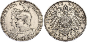 Germany - Empire Prussia 2 Mark 1901 A