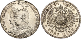 Germany - Empire Prussia 5 Mark 1901 A