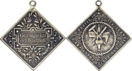 Germany - Empire Stuttgart  Silver Klippe Medal "Craft" 1870 - 1890 (ND)