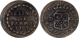 Italian States Parma 1 Sesino 1793