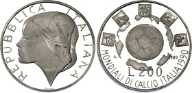 Italy 200 Lire 1989 R