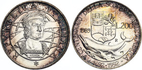 Italy 200 Lire 1989 R