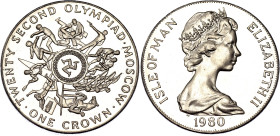 Isle of Man 1 Crown 1980 PM