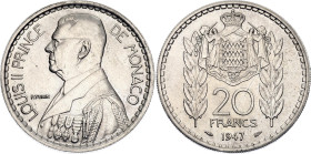 Monaco 20 Francs 1947